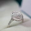 1ct Natural Diamond 18k Gold Engagement Ring - 10US07